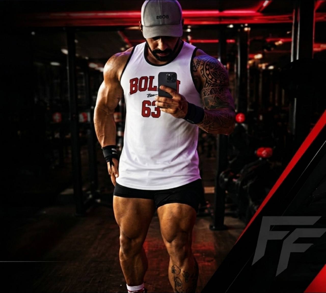 Filipe Ferreira na academia